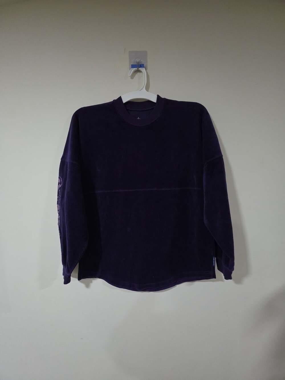 Disney Villains 'I Make The Rules' Velour Spirit Jersey, glitter, Size XS